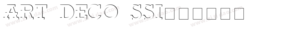 Art Deco SSi字体转换